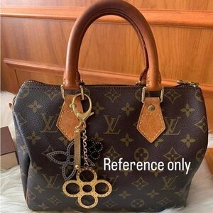 LV Fleur d’Épi Bag Charm / Key Holder ✨